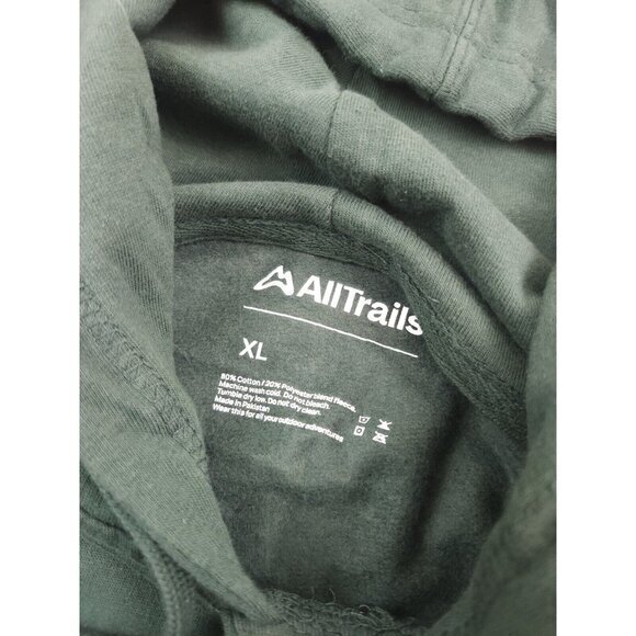 AllTrails Gear Everyday Explorer Hoodie Forest Green‎ Mens XL - Picture 5 of 9